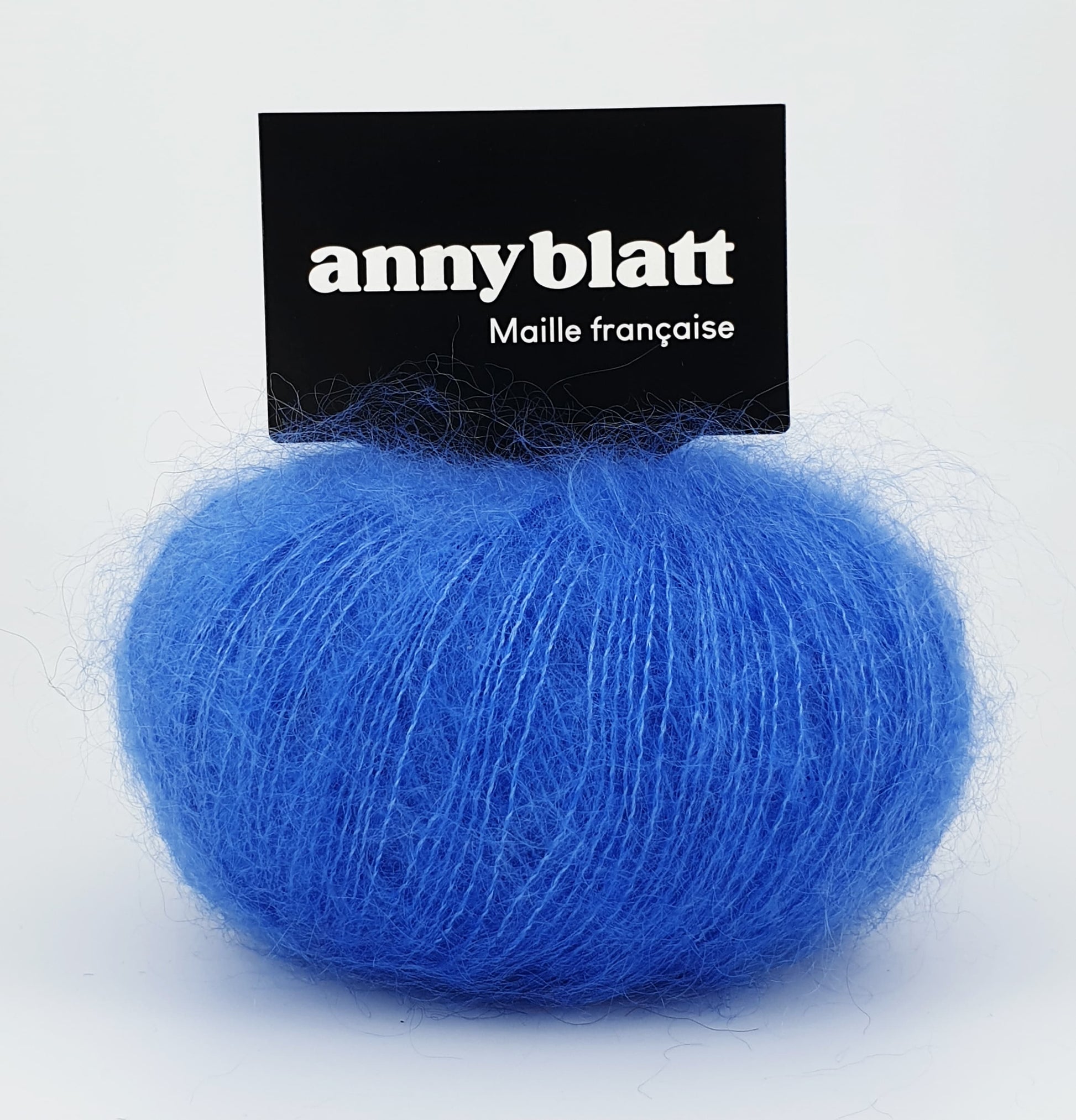 Pelote mohair et soie madone honey moon