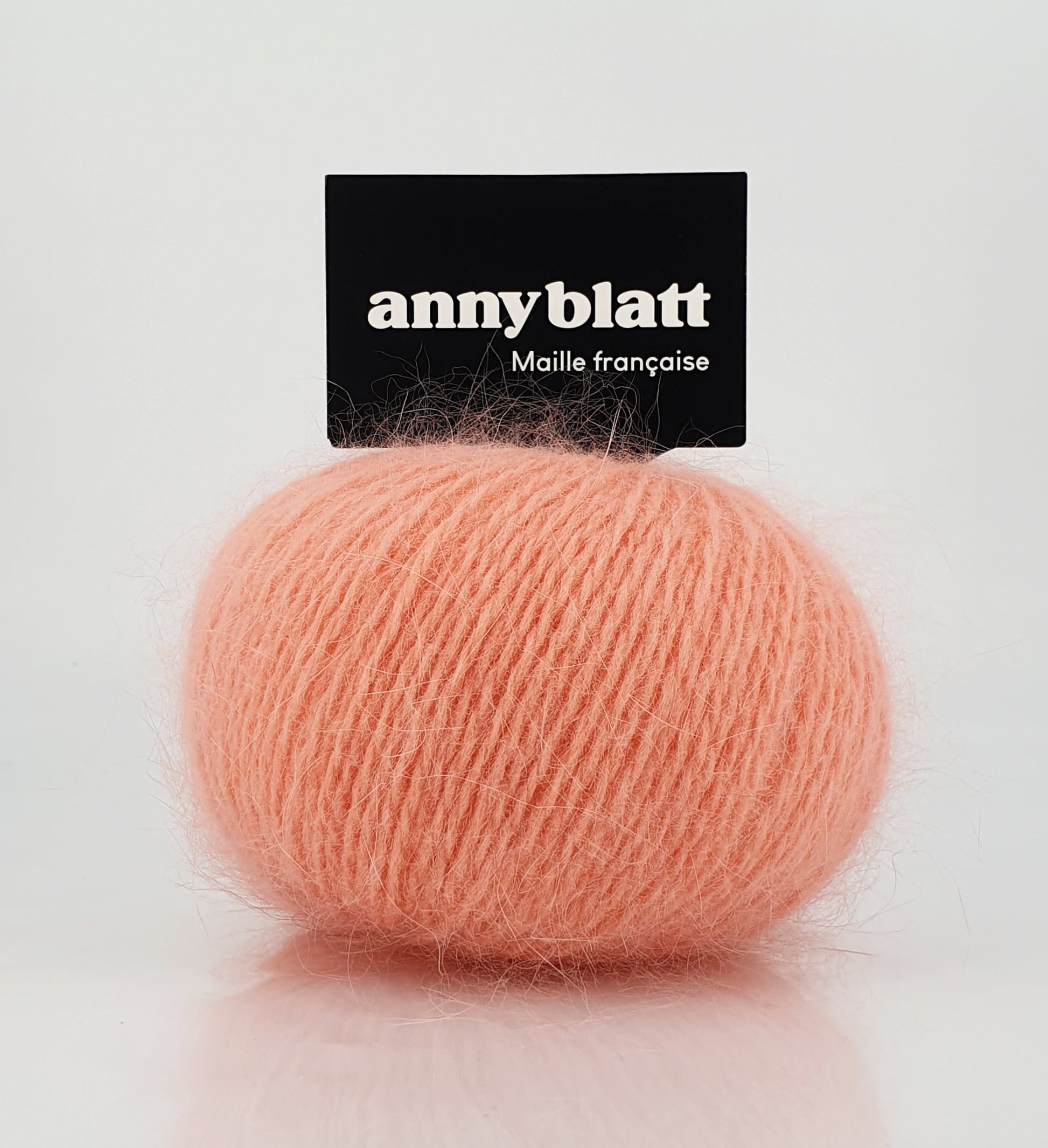 Accessoire angora douceur TIGNES_pêche melba