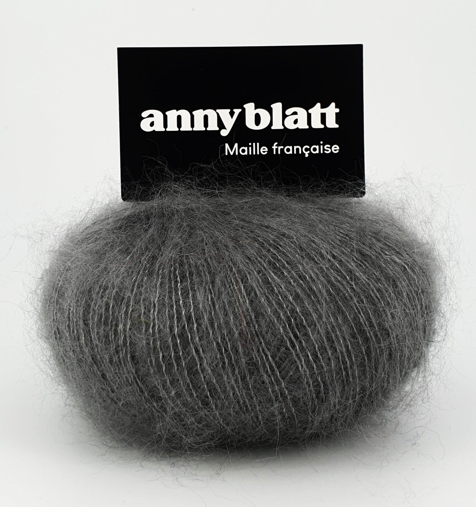 Pelote mohair et soie mouette honey moon