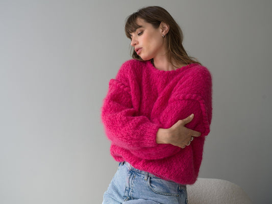 Pull Ornella à tricoter.