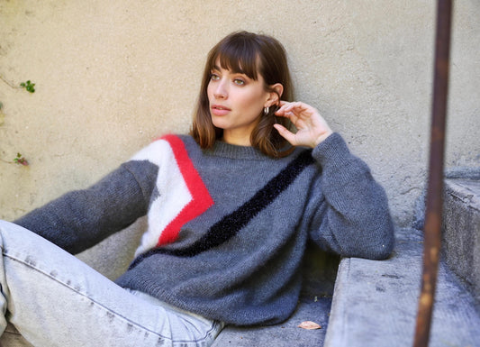 Pull Irene à tricoter.