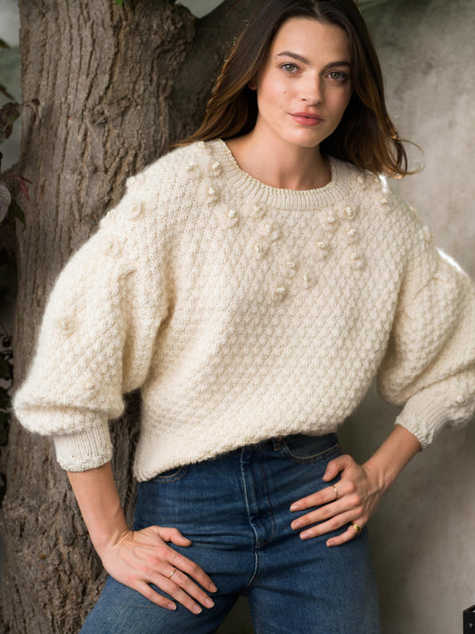 Pull Edelweiss à tricoter