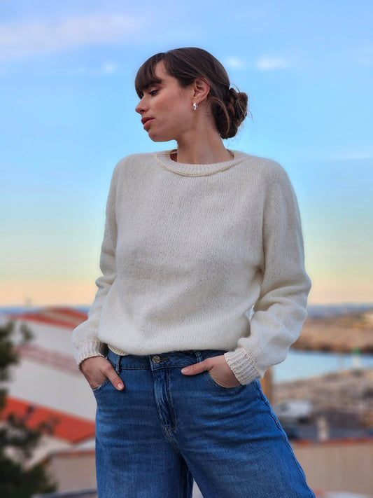 Pull Anouk à tricoter.