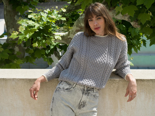 Pull Beatrix à tricoter