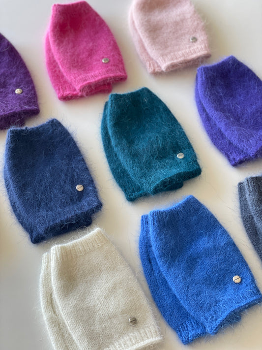 Mitaines en Angora.