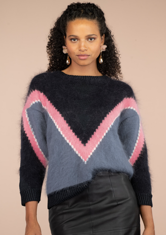 Pull Maud à tricoter.