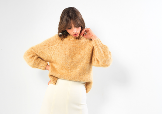 Pull Shery à tricoter.