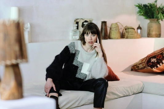 Pull Ludmilla à tricoter.