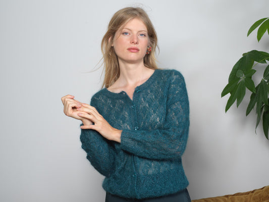 Pull Justine à tricoter.