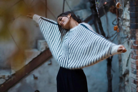 Pull Cerbère à tricoter.