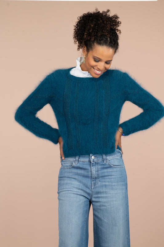 Pull Melinda à tricoter.