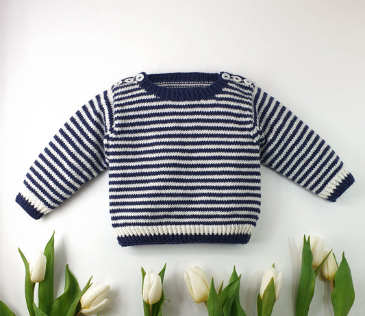 Pull bébé Marius Marie Claire Idées.