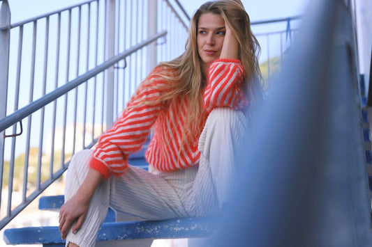 Pull Alpha à tricoter.