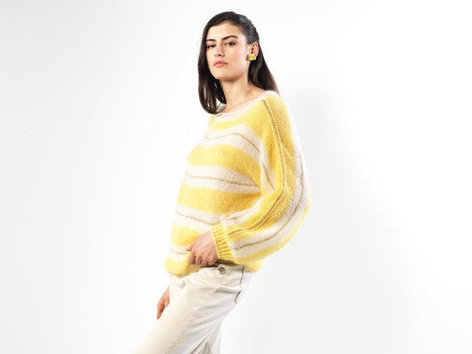 Pull Judith à tricoter.