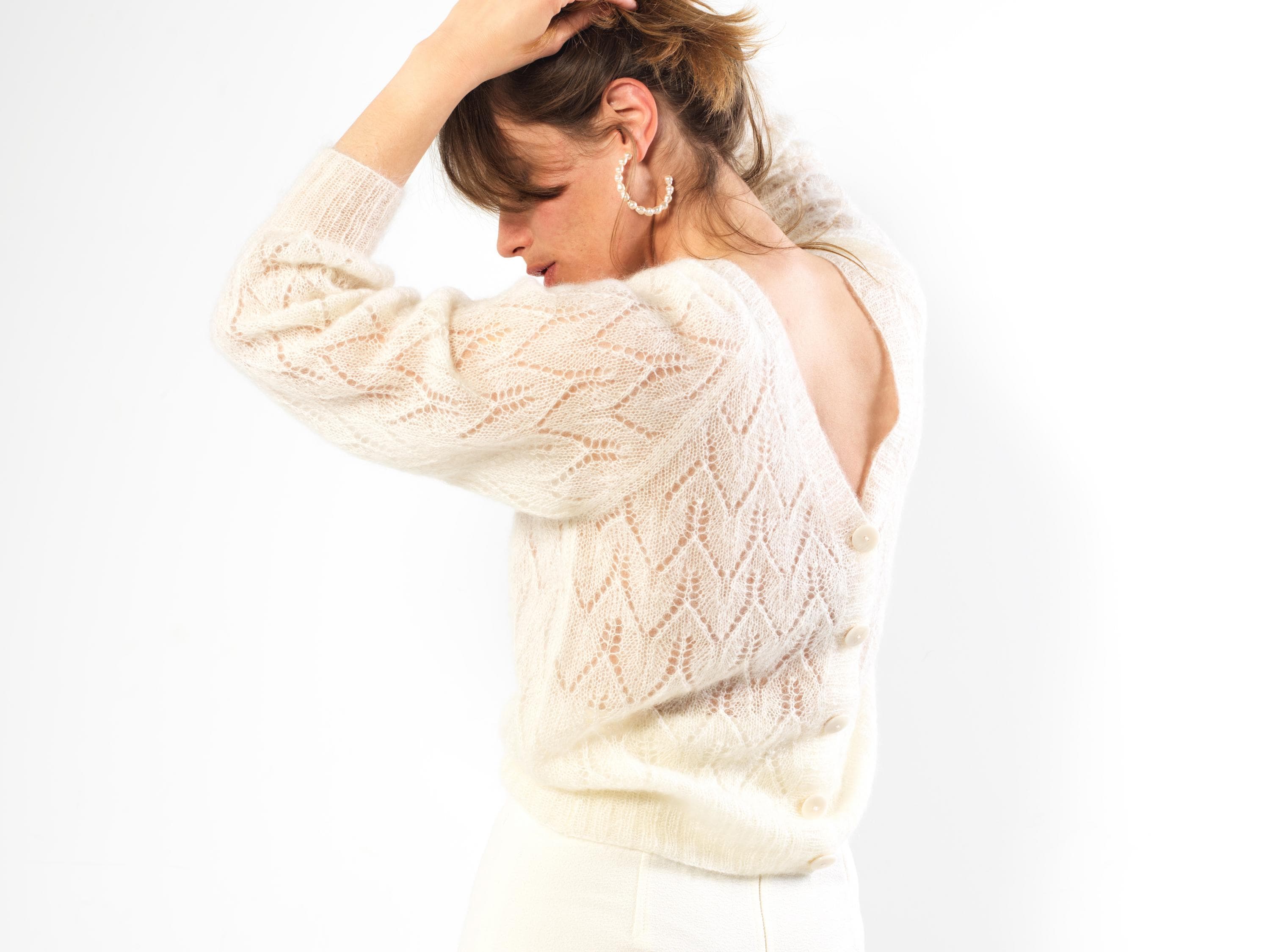 Laines Anny Modèle Pull Angora Gratuit Anny Blatt Tricot Gratuit