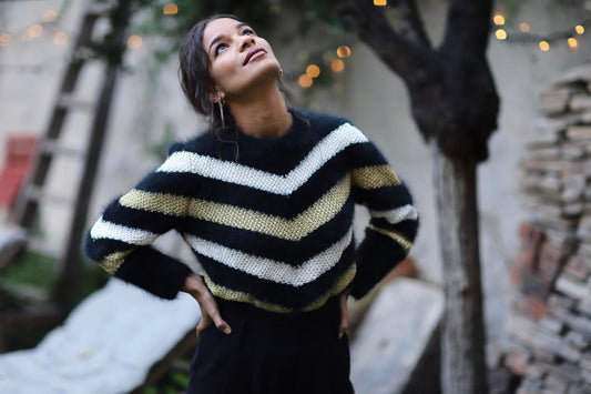 Pull Dusha à tricoter.