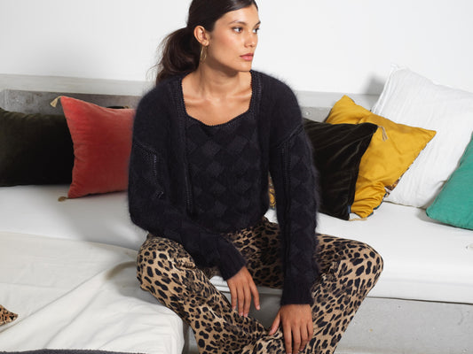 Pull Linda à tricoter