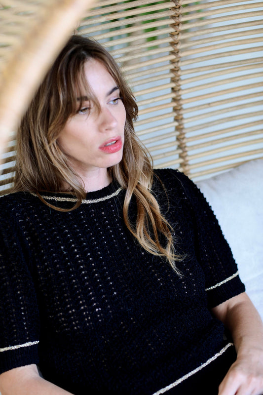 Pull Amélia à tricoter.