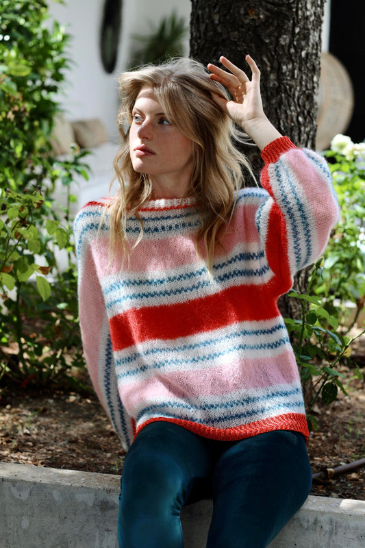 Pull Julia à tricoter.