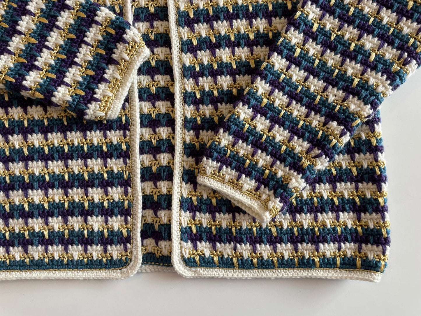 Veste Lauriane au crochet