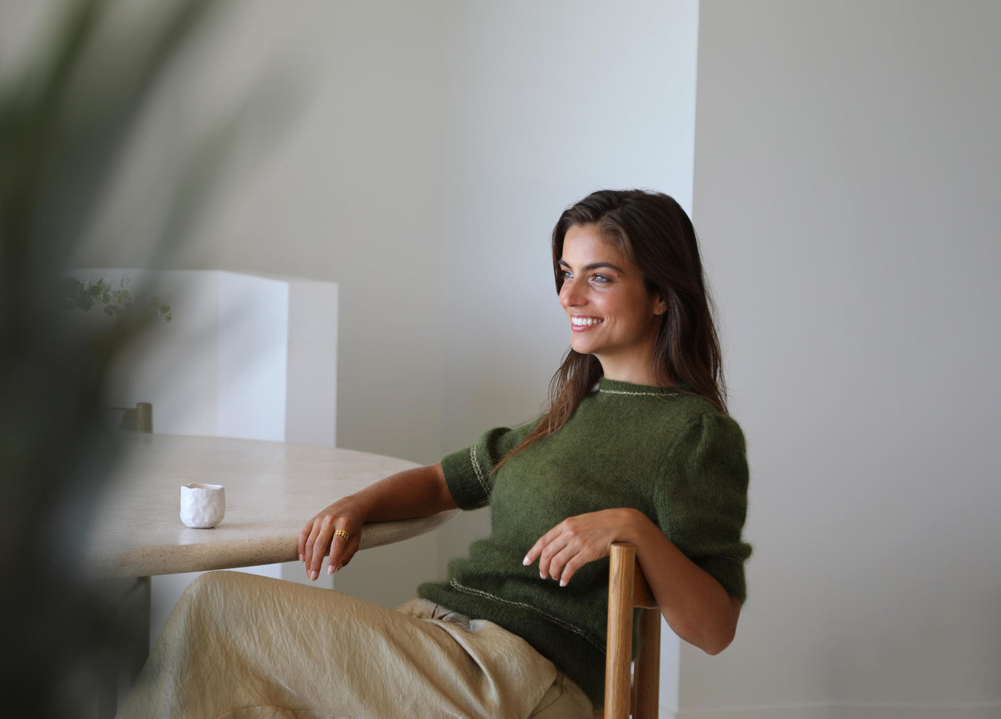 Pull Monica à tricoter.