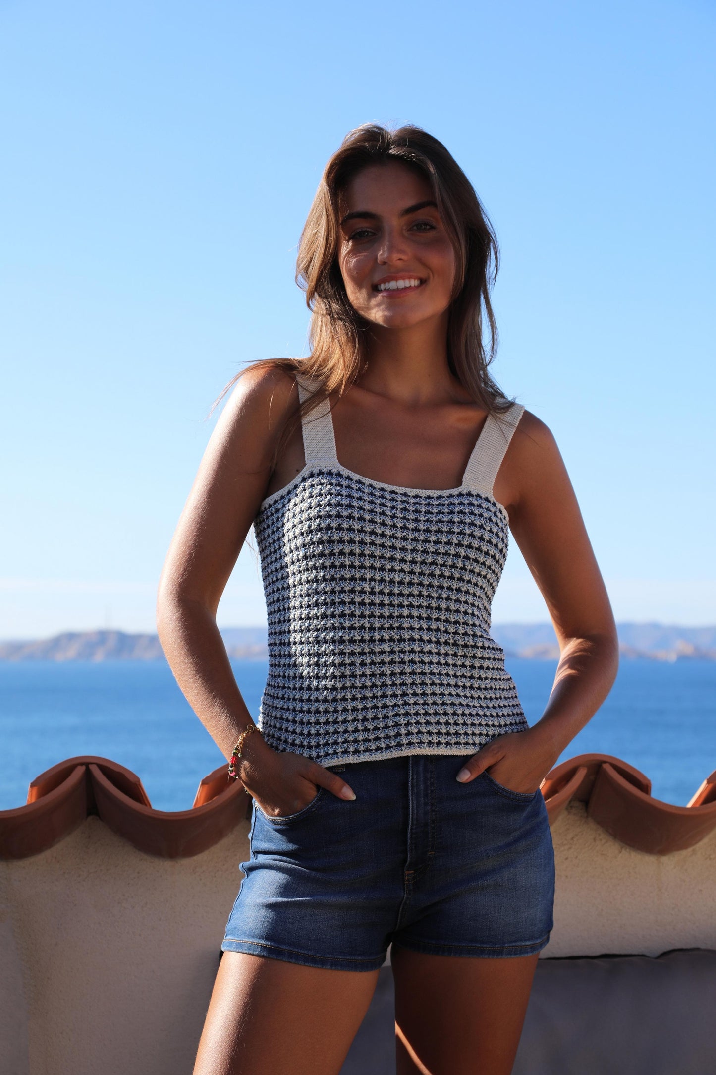 Top Bonnie à tricoter.
