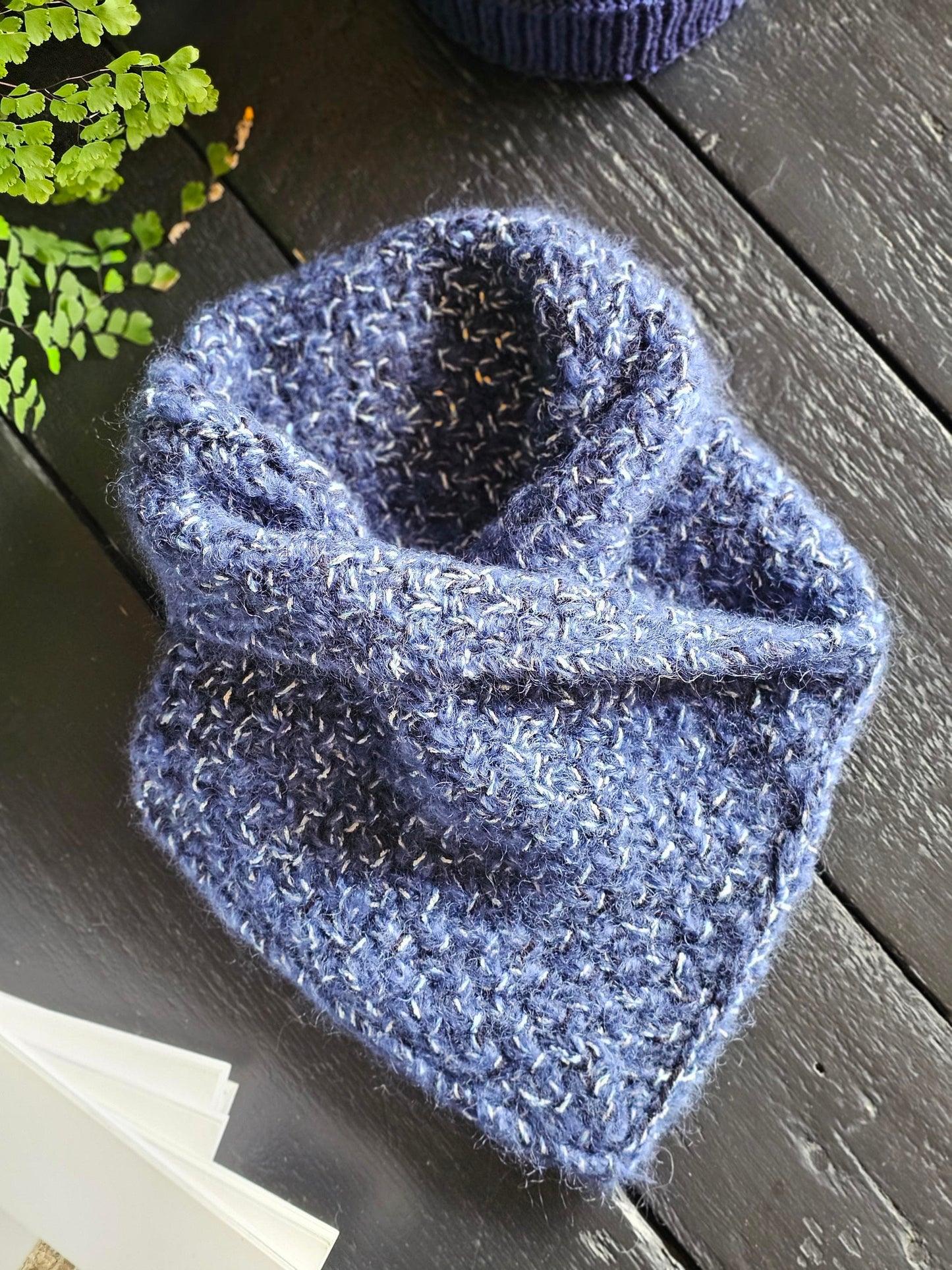 Col châle Missouri à tricoter.