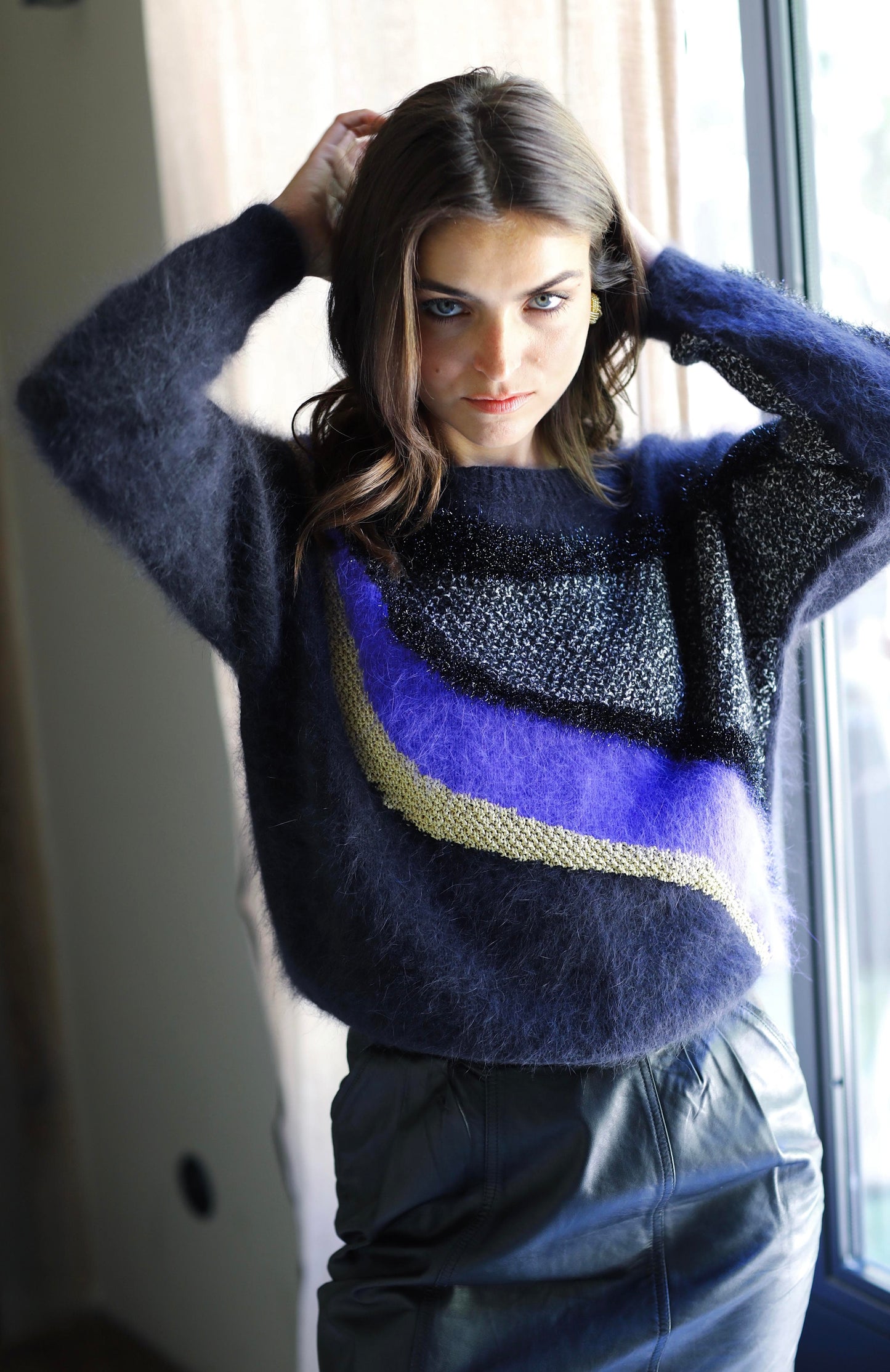 Pull Naomi à tricoter.