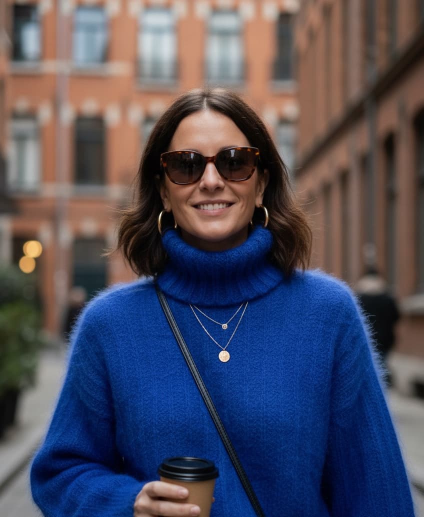 Pull Romane à tricoter.