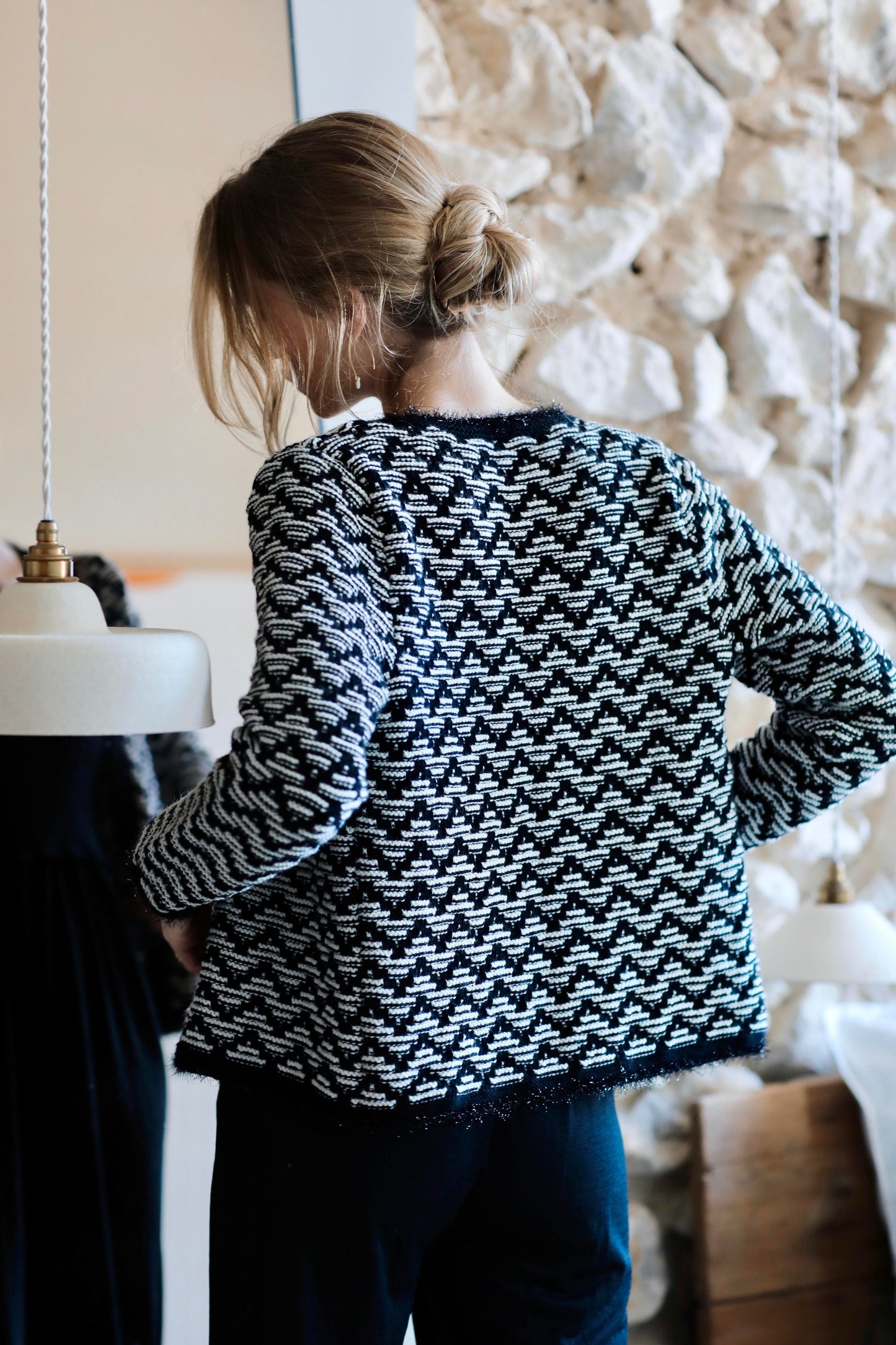 Veste Magda à tricoter.