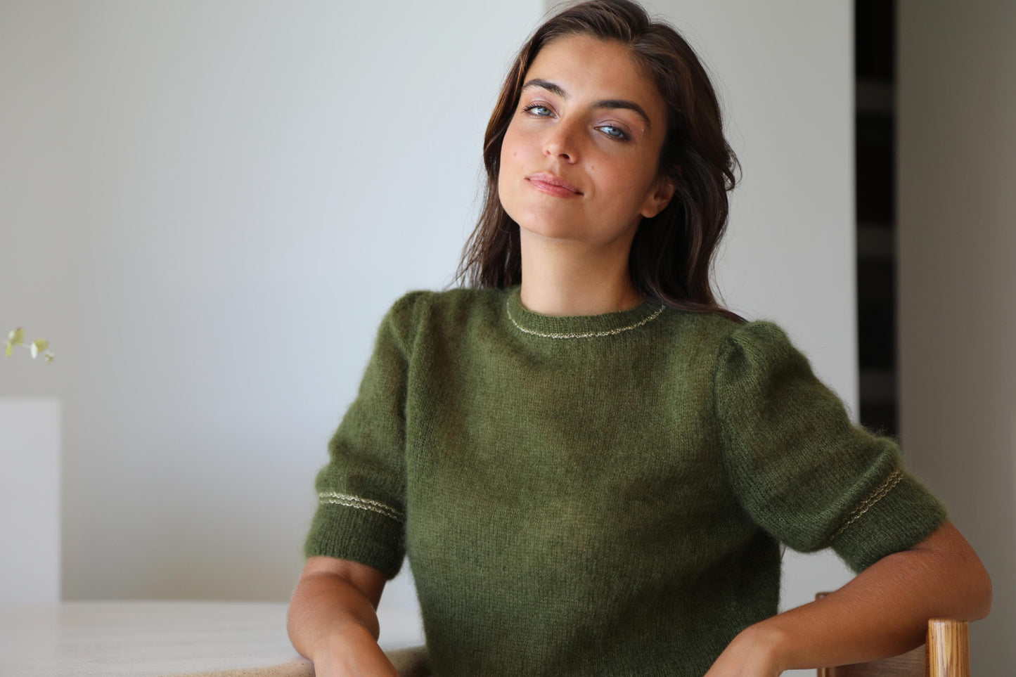 Pull Monica à tricoter.