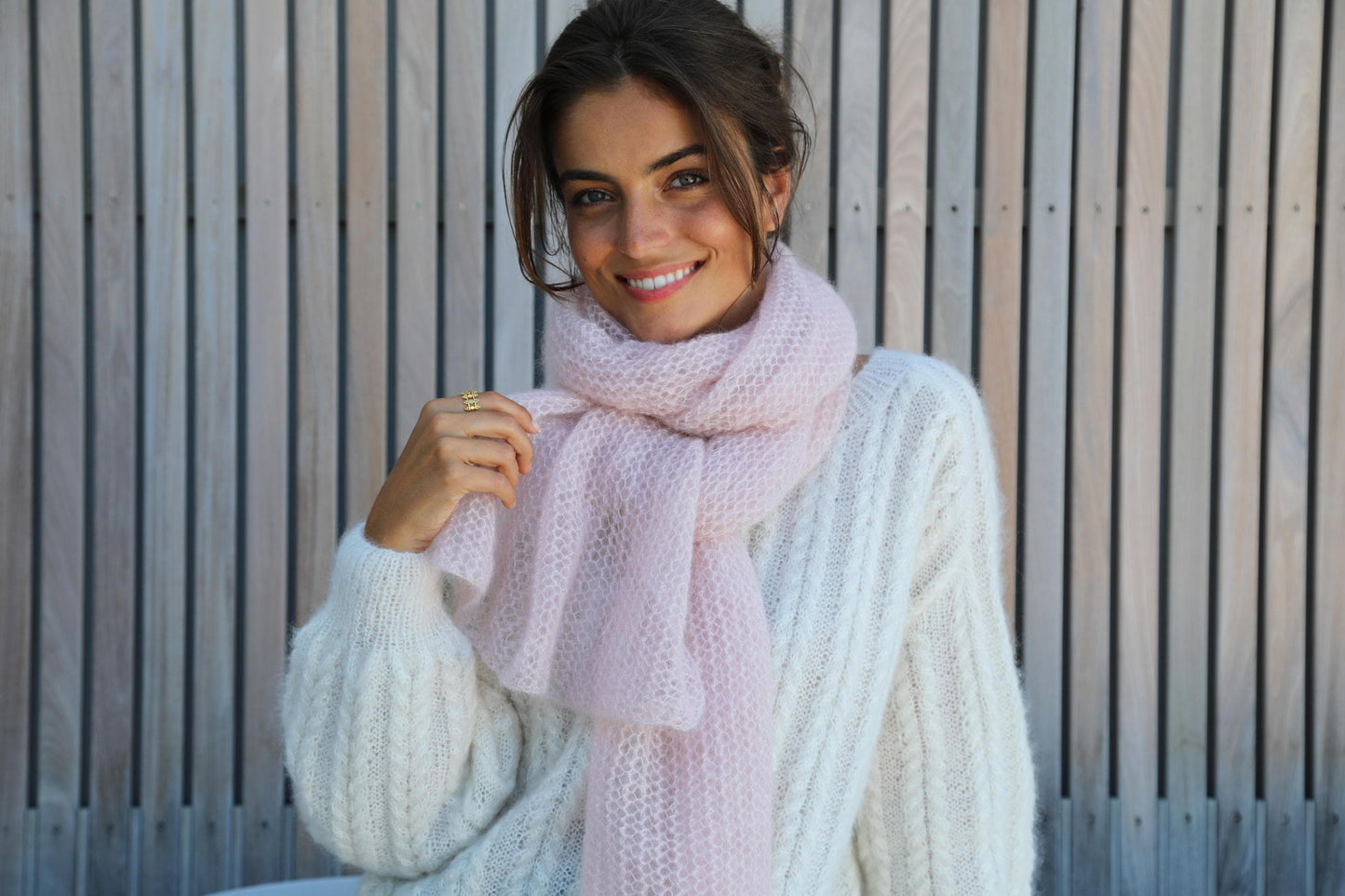 Etole Pivoine à tricoter.