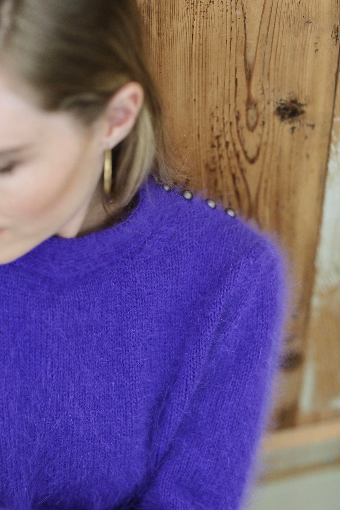 Pull Vivienne à tricoter.