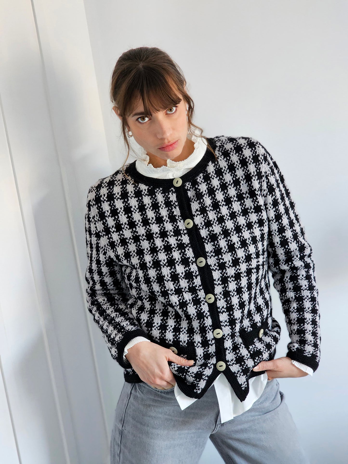 Veste Eliza à tricoter.