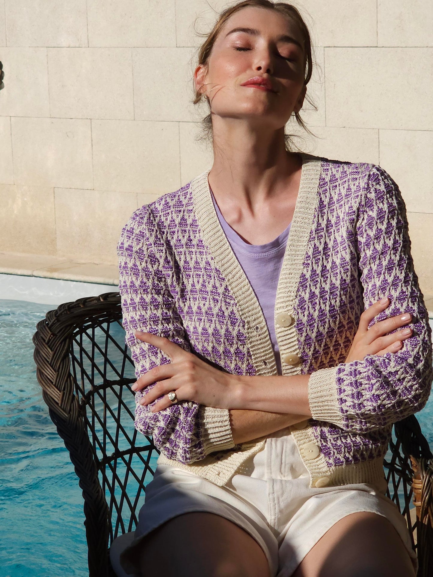 Gilet Mirka à tricoter.