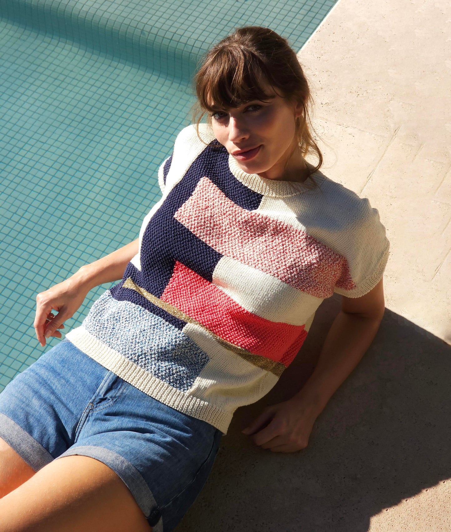 Top Fina à tricoter.