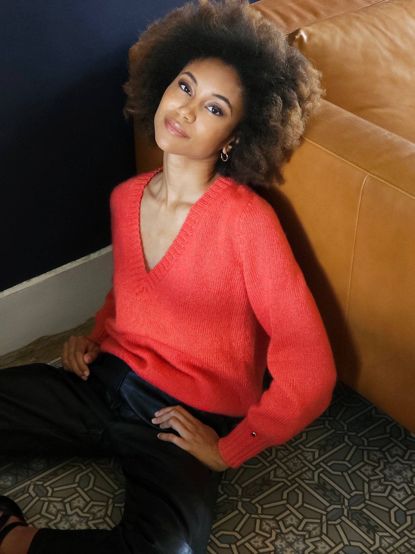 Pull Avy Mohair. 19 coloris.