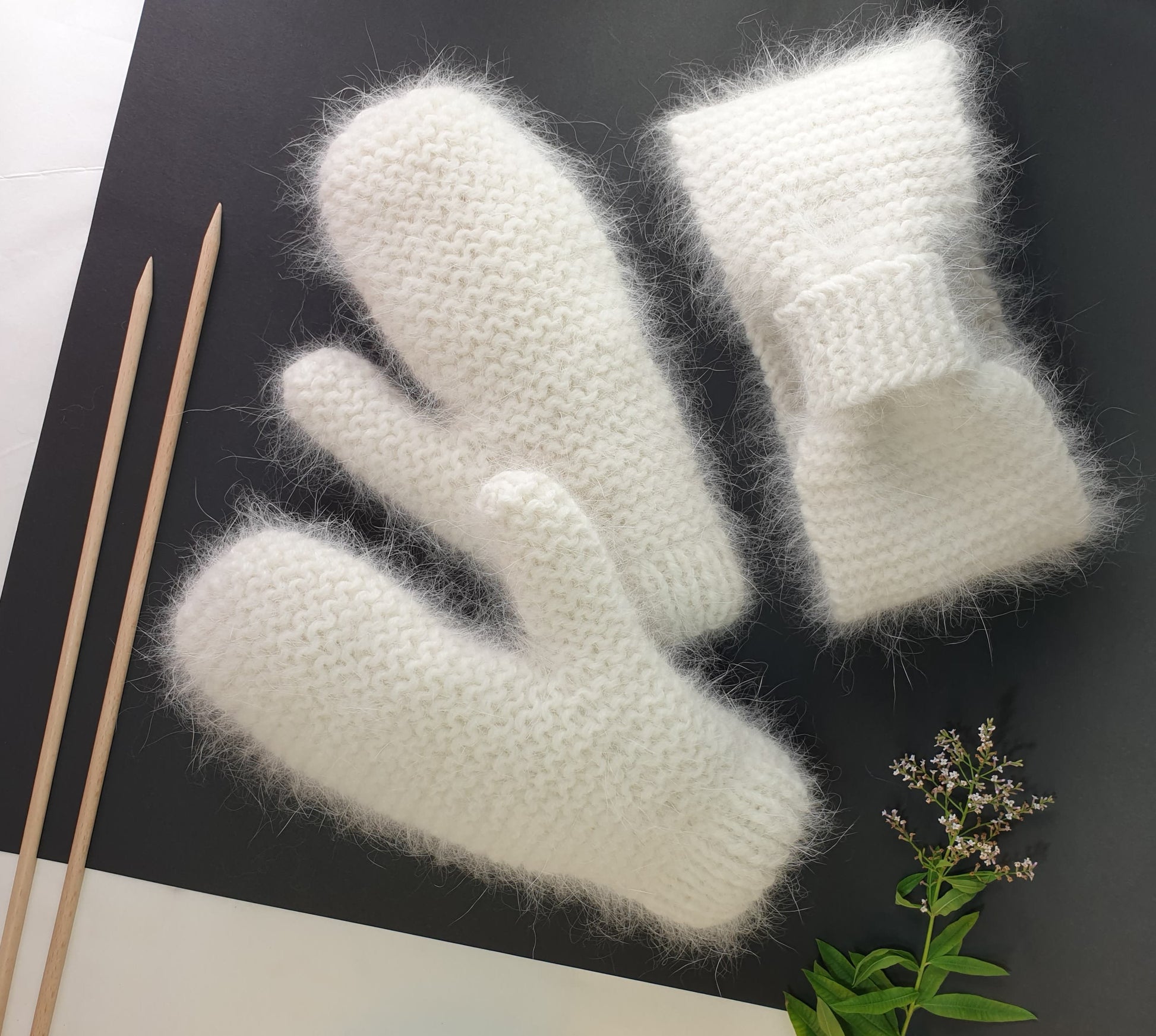 Moufles et headband Angora naturel 10.jpg