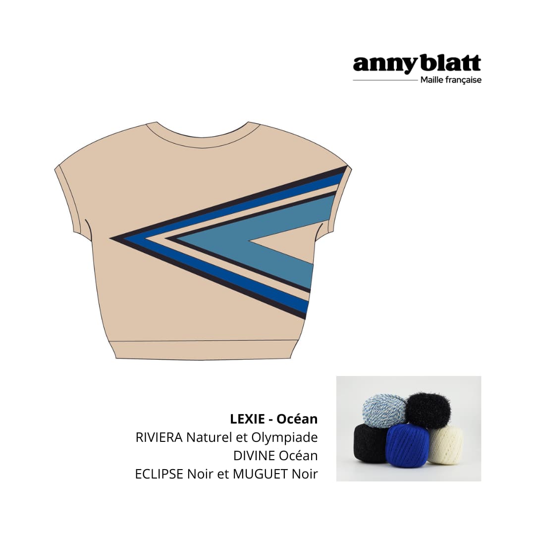 modèle tricot sans manches en coton coloré Lexie bleu.png