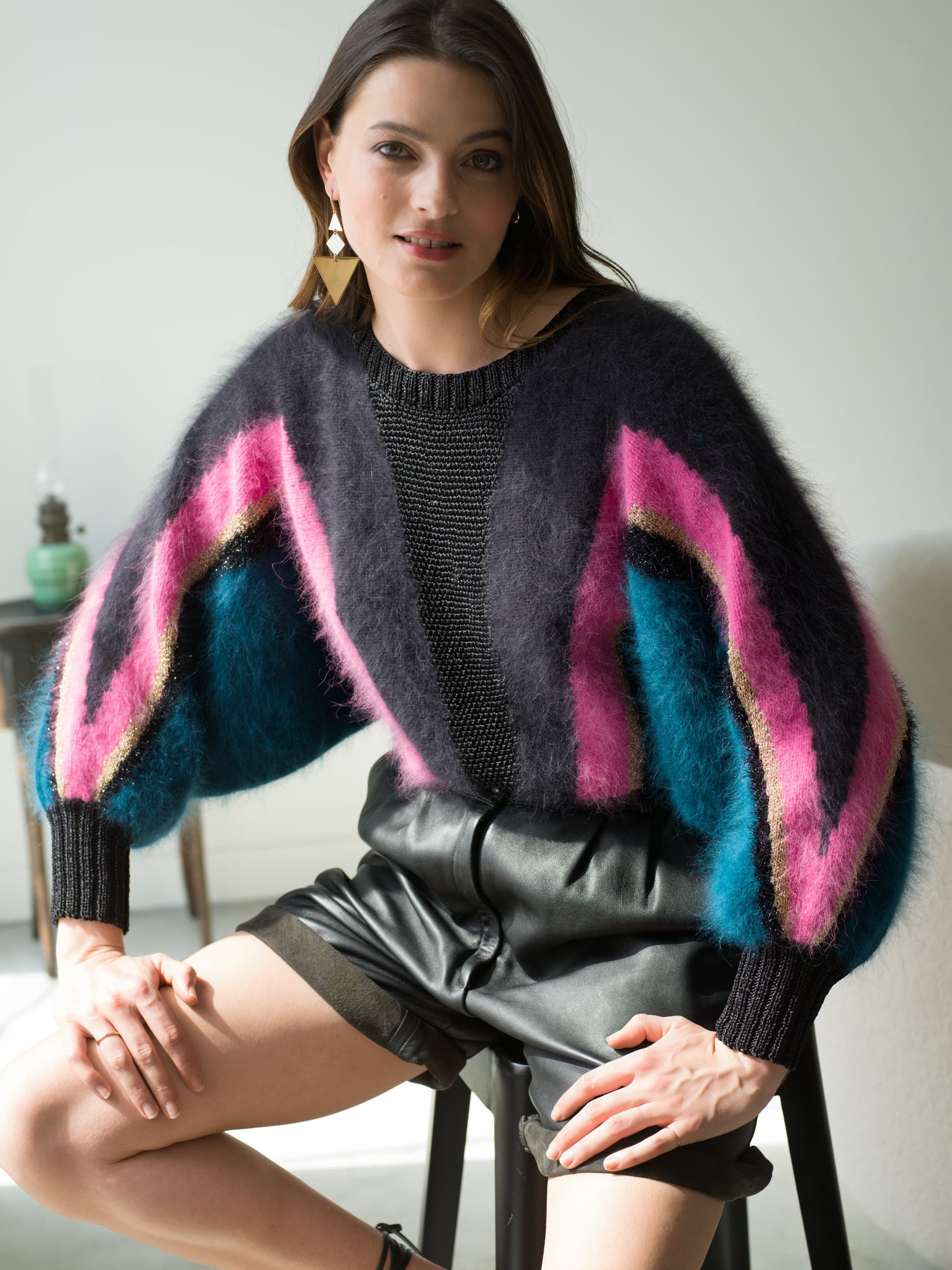 Pull Scarlett à tricoter.