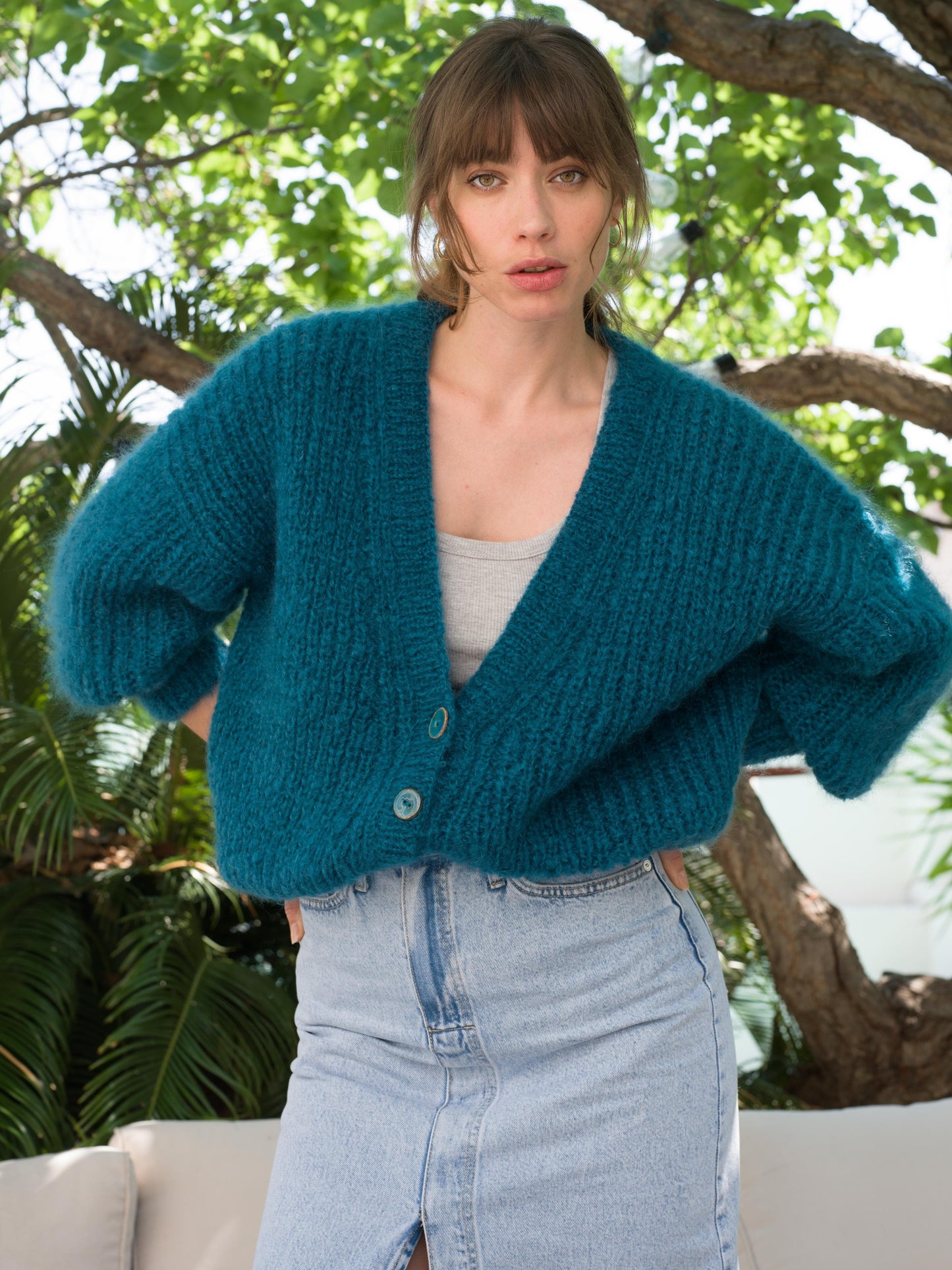 Gilet Madison à tricoter.