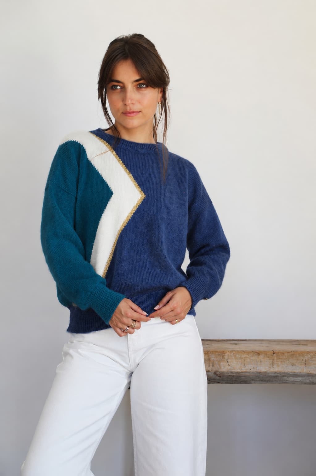 Pull Billie doré - 3 coloris.