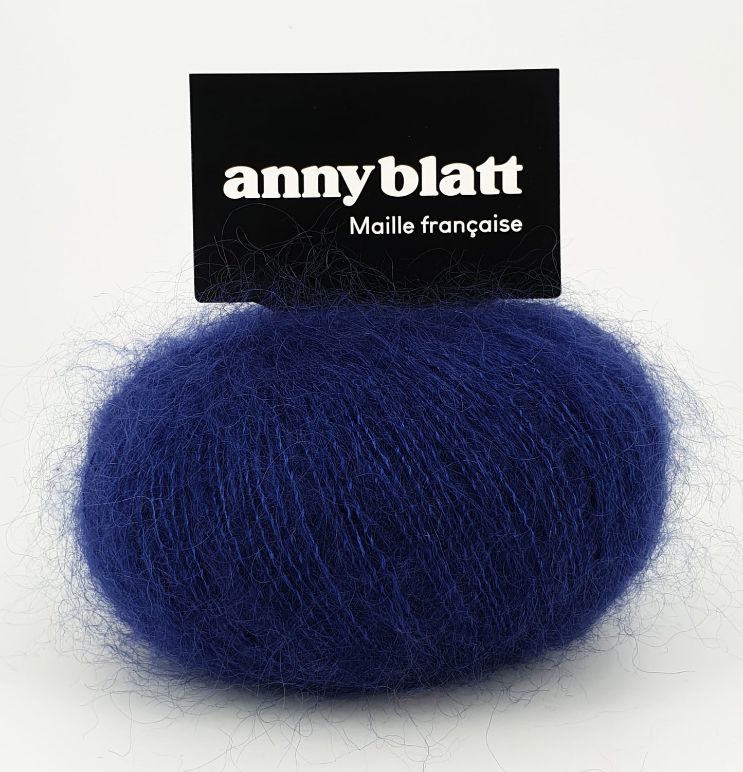 Pelote mohair et soie marine honey moon