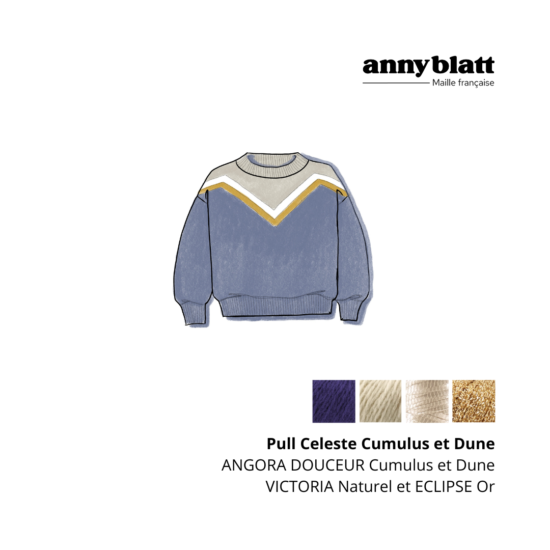 Pull Celeste à tricoter.
