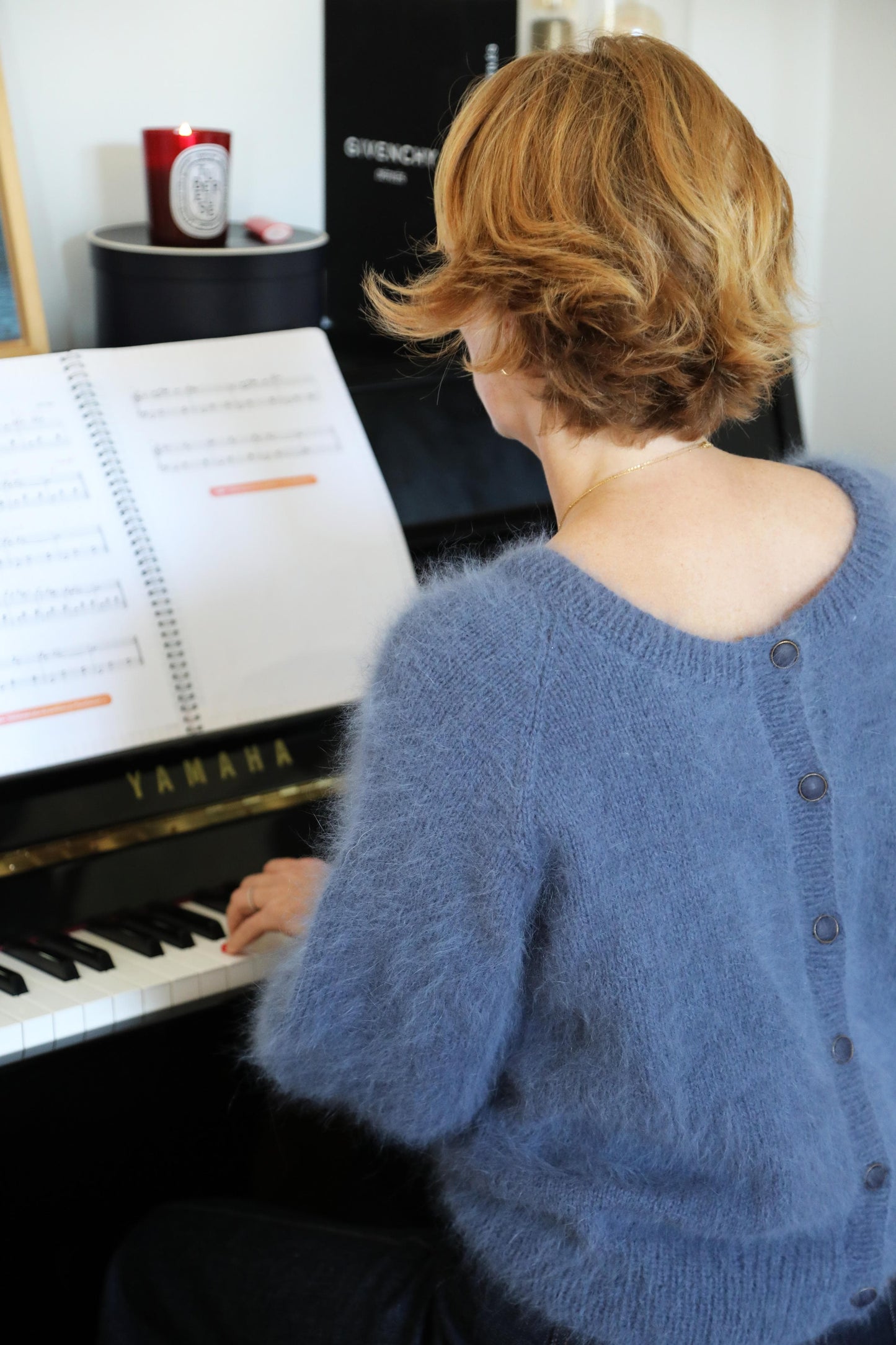 Cardigan Mlle Sophie x Anny Blatt à tricoter.