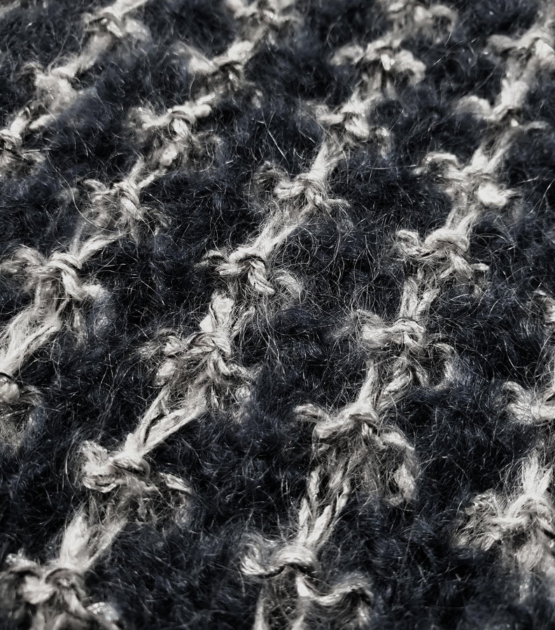 Charger l&#39;image dans la galerie, Accessoire Mohair CHAMONIX_noir
