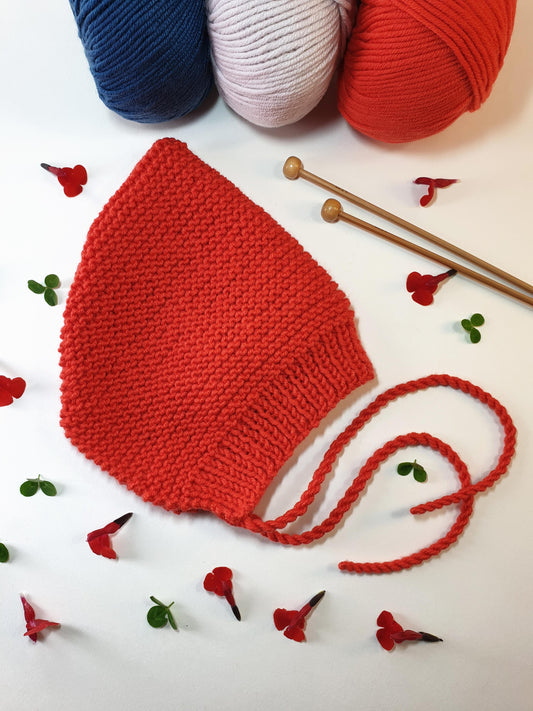 Panoplie complète bébé Trefle à tricoter.