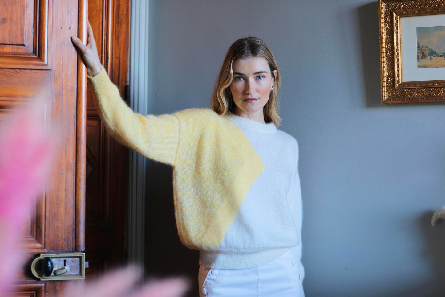 Pull Billie à tricoter.