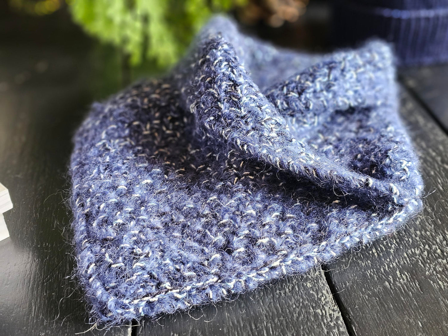 Col châle Missouri à tricoter.