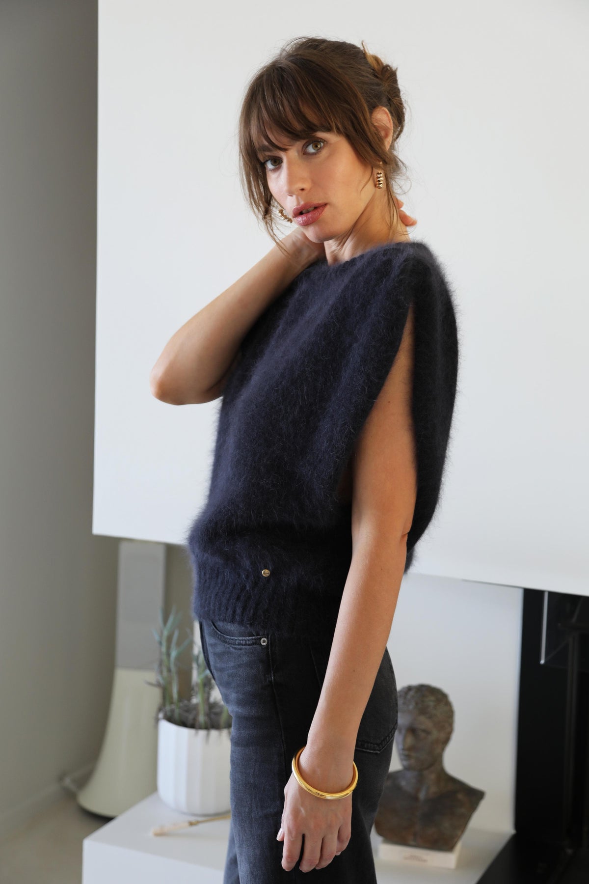 Pull Pearl en Angora - 15 coloris.